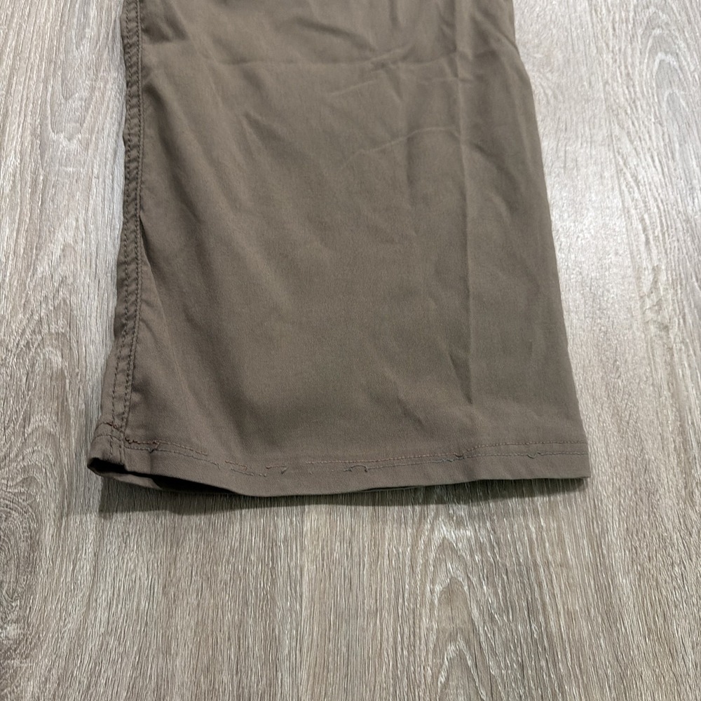 Prana Brion Pants Men 38x32 Brown Slim Fit Nylon Stretch Outdoor Hiking Camping - Picture 7 of 10